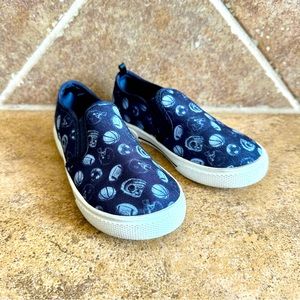 Carter’s Toddler Kids Boys Size 12 Slip On Loafer Shoes Slides Sports Damon EUC!